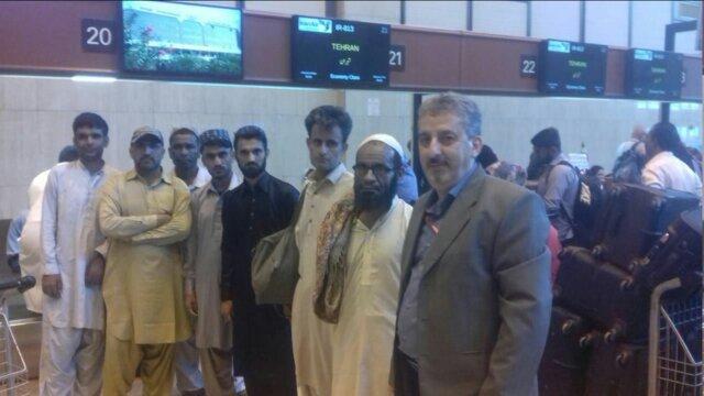 آزادی 6 ملوان ایرانی دستگیر شده توسط گارد ساحلی پاکستان آزادی 6 ملوان ایرانی دستگیر شده توسط گارد ساحلی پاکستان