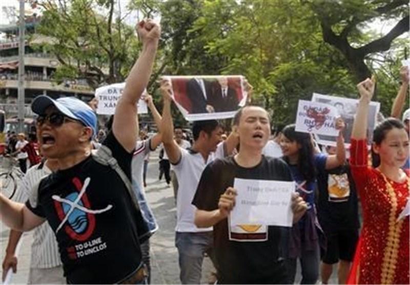 پلیس ویتنام 20 نفر از معترضان را در پایتخت بازداشت کرد