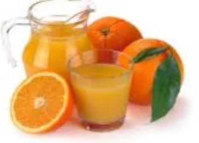 اطلاعات تغذیه ای آب پرتقال