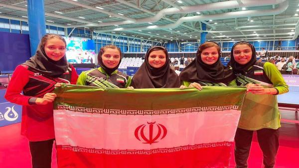 بازی های کشور های اسلامی ، تیم ملی تنیس روی میز بانوان ایران قهرمان شد