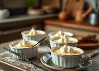 طرز تهیه دسر فرانسوی پوت د کرم (Pots de Cr&ampegraveme) ، چکار کنم دون دون نشه؟